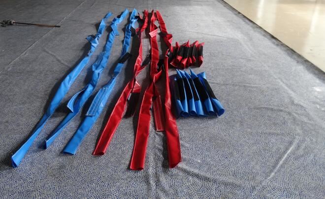 Inflatable Human Table Soccer Field 1