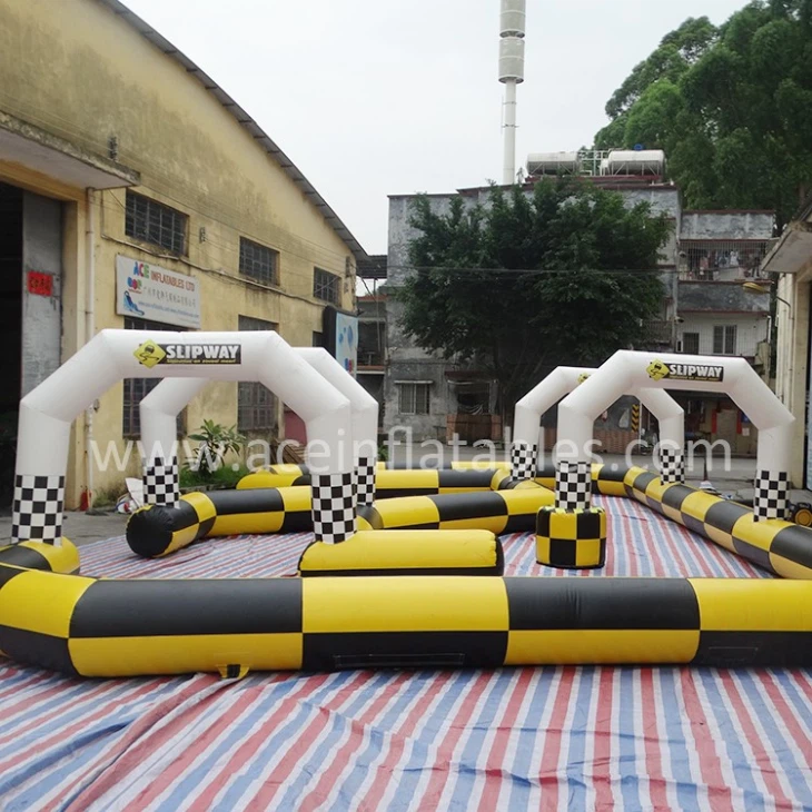 Inflatable Go Kart Race Track