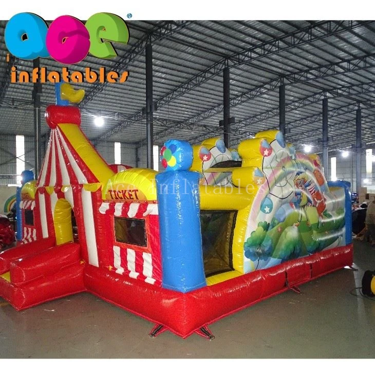 Carnival theme mini inflatable amusement park3